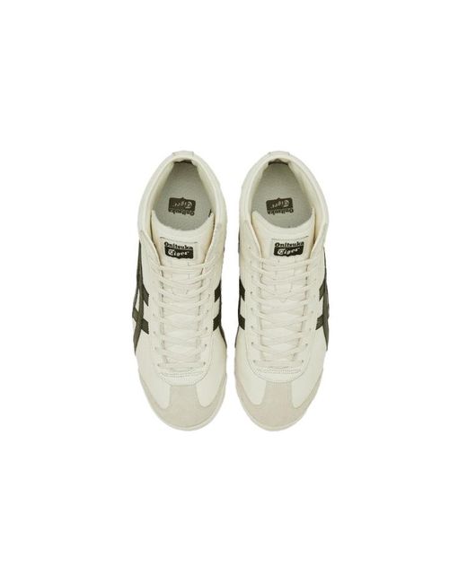 Onitsuka Tiger White Mexico Mid Runner 'Cream' for men