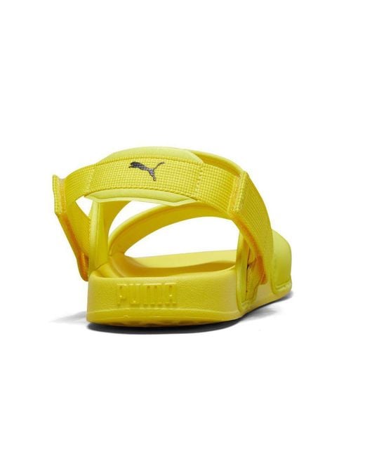 PUMA Yellow Leadcat Ylm Lite Sandal for men