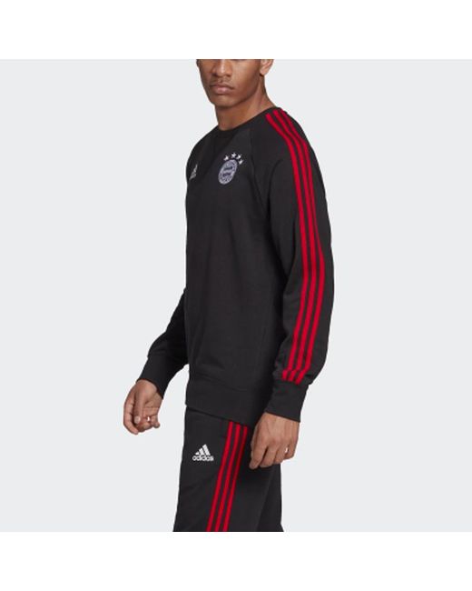 Adidas Blue Fcb Swt Top Bayern Munich Soccer/Football Sports Pullover for men