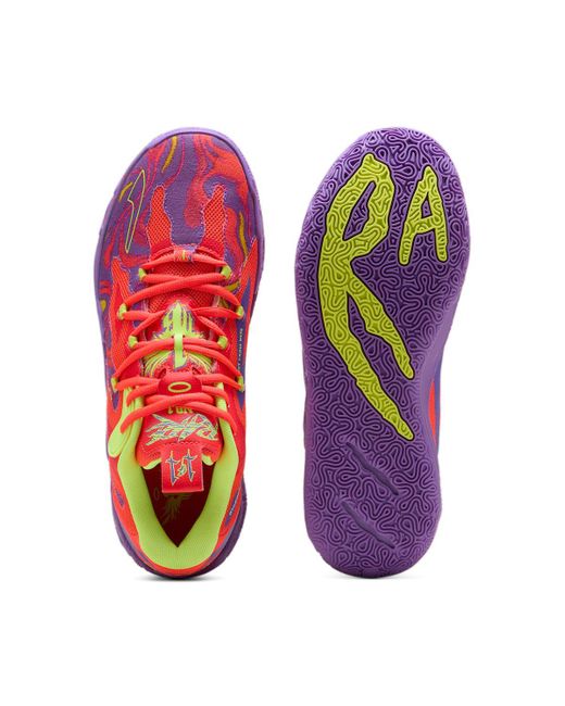 PUMA Purple Mb.03 Lo 'Lava' for men