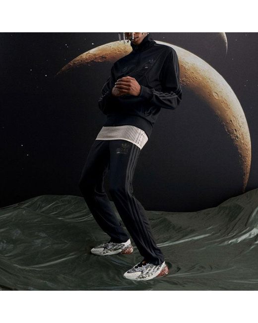 Adidas Black Originals X Star War Crossover Straight Long Pants for men