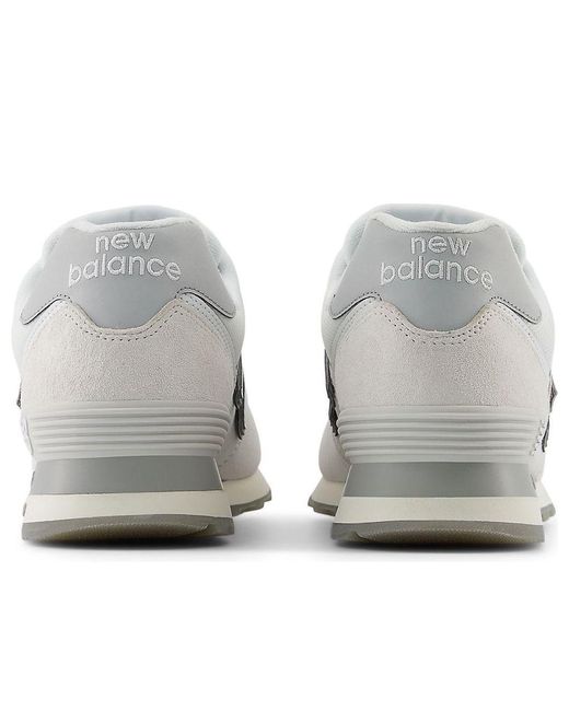 New Balance White 574 'Reflection' for men