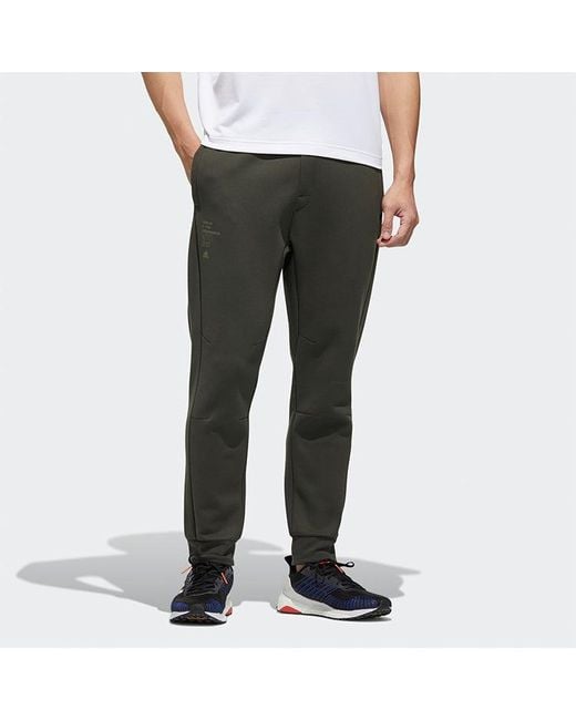 Adidas Black Peach Casual Splicing Long Pants for men