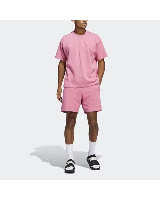 Adidas Pink X Pharrell Basic Sports T-Shirt