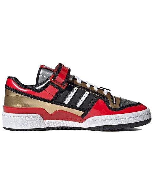 Adidas Red The Simpsons X Forum Low 'Duff Beer' for men