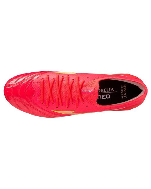 Mizuno Red Morelia Neo Iv Beta Japan for men