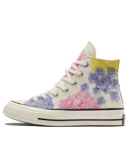 Converse Blue (Wmns) Chuck 70 High 'Floral'