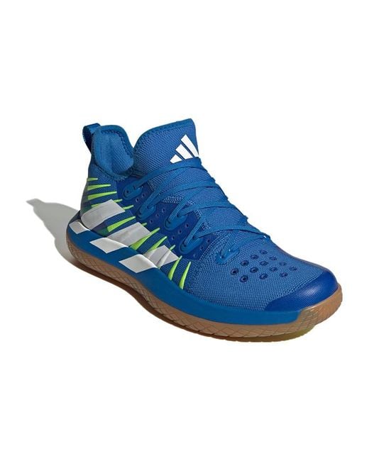 Adidas Blue Stabil Next Gen 'Bright Royal Lemon Gum' for men