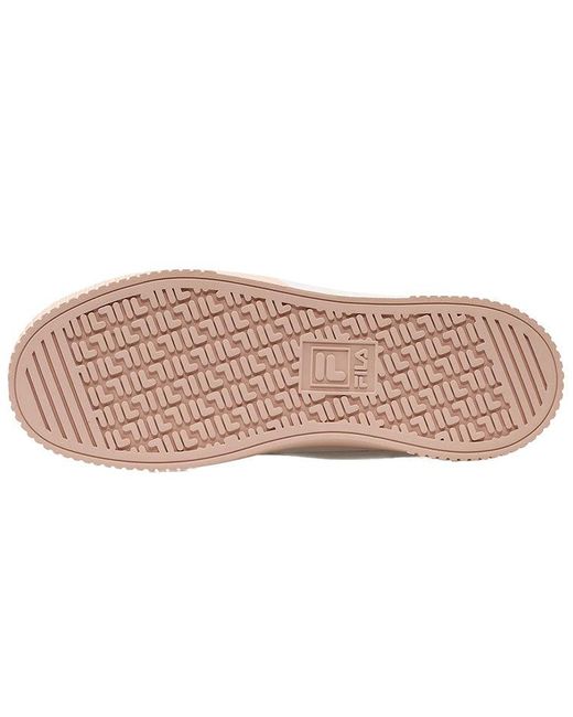 Fila White (Wmns) Fila Court Deluxe Platform Sneakers