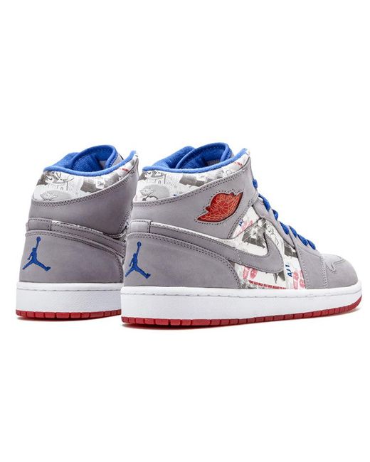 Nike Blue 1 Retro Ls 'Stealth' for men