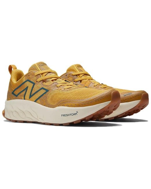 New Balance Brown Fresh Foam X Hierro V8 'Butterscotch Ginger Lemon Deep Sea' for men