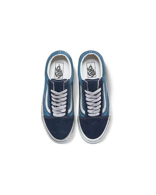 Vans Blue Og Old Skool Lx 'Stressed for men