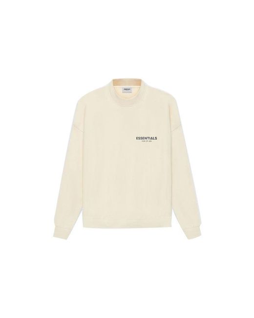 Fear Of God White Ss21 Pull-Over Mockneck for men