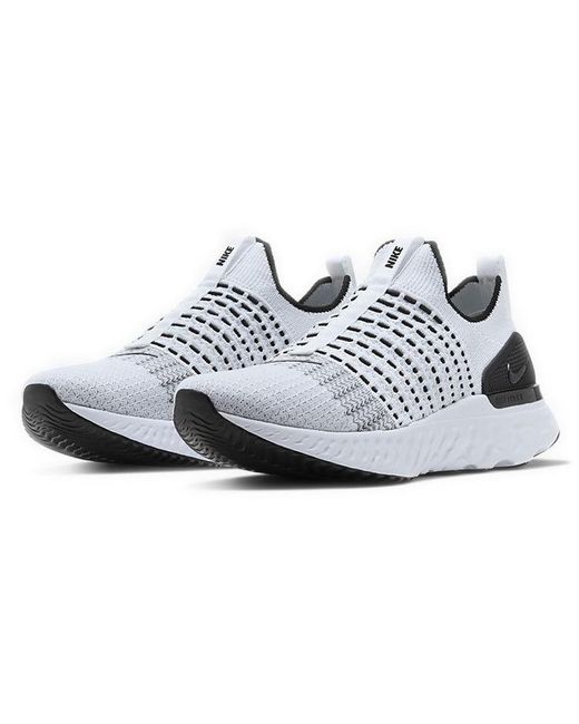 Nike React Phantom Run Flyknit 2 Running Shoes White for men