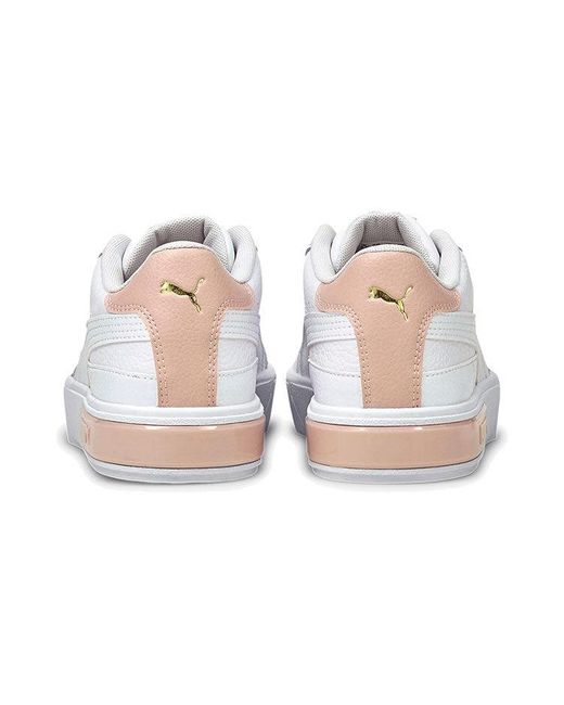 PUMA White (Wmns) Cali Star Peachskin'