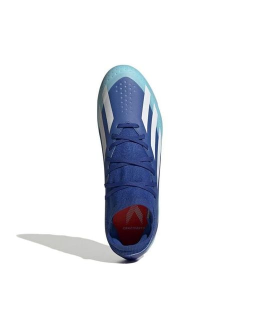 Adidas Blue X Crazyfast.3 Ag 'Bright Royal' for men
