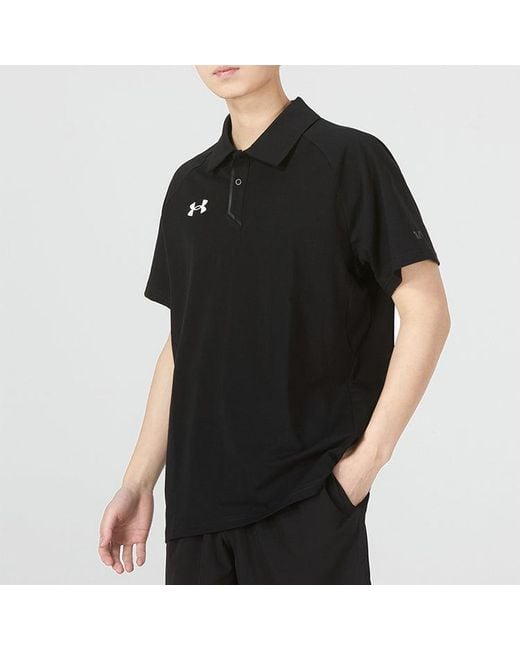 Under Armour Black Polo Shirts for men