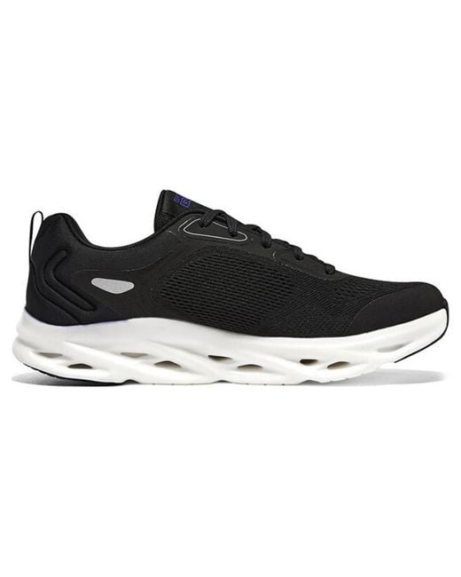 Skechers Black Go Run Swirl Tech Speed for men