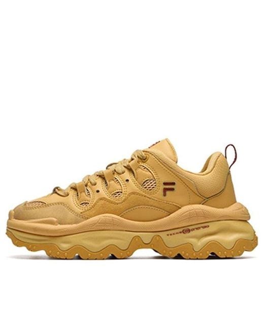 Fila Yellow (Wmns) Qd96 Athletic Shoes