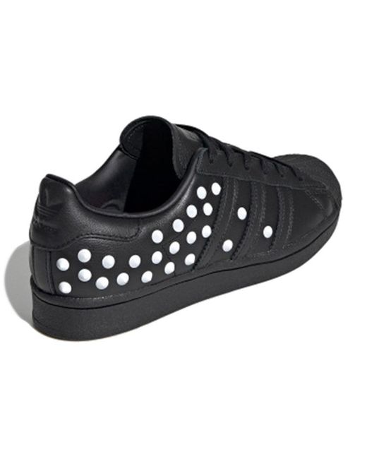 Adidas Black (Wmns) Superstar 'Studs'