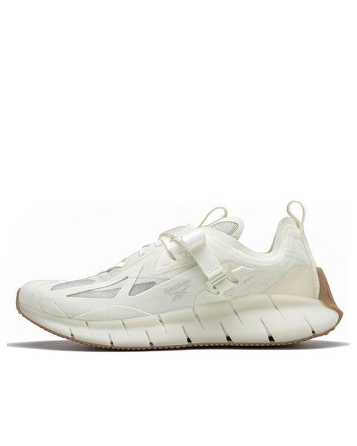 Reebok White Zig Kinetica Concept Type 1 Gum' for men