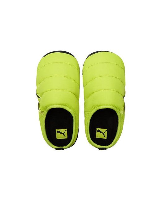 PUMA Yellow Scuff Slippers 'Fluo' for men