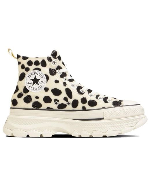 Converse Metallic All Star Trekwave Animal Fur Cow High Top for men