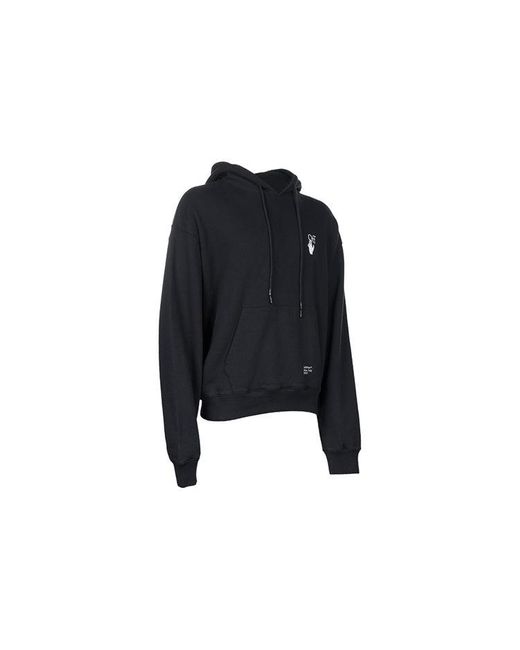Off-White c/o Virgil Abloh Blue Caravaggio Arrow Over Hoodie for men
