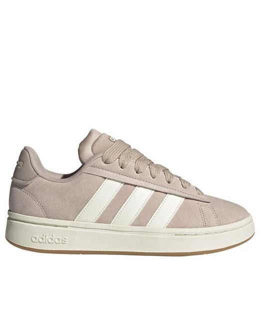 Adidas White (Wmns) Grand Court Alpha 'Wonder Taupe'