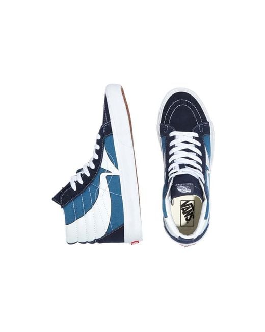 Vans Blue Sk8-Hi Reissue 'Warp