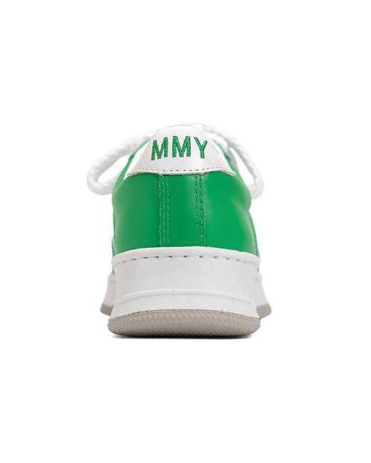 Maison Mihara Yasuhiro Green Rosy Og Sole Leather Low-Top Sneaker for men