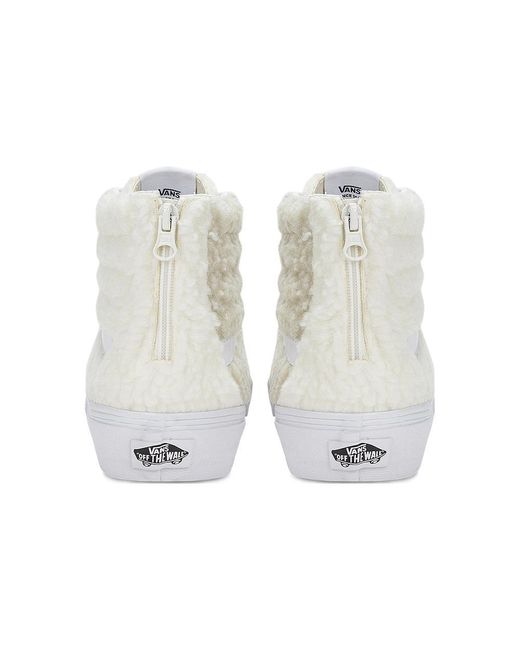 Vans White Sk8-Hi for men