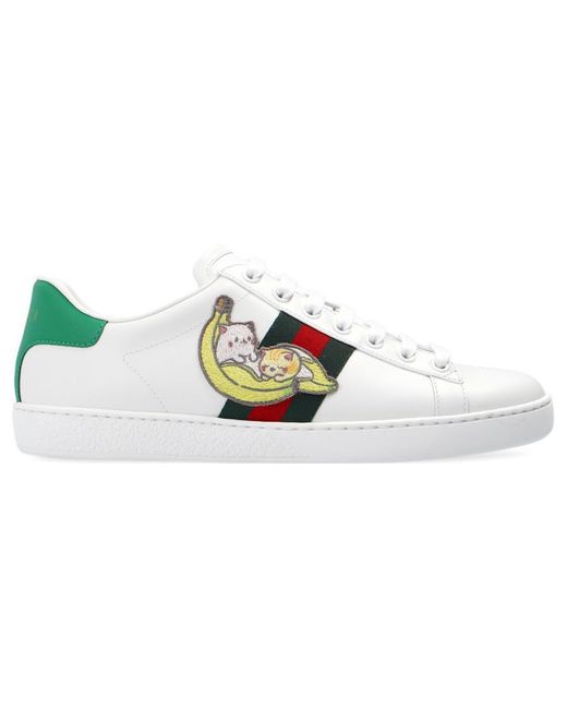 Gucci White (Wmns) Bananya X Ace