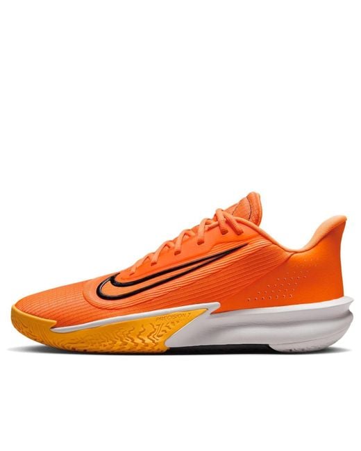 Nike Orange Precision 7 for men