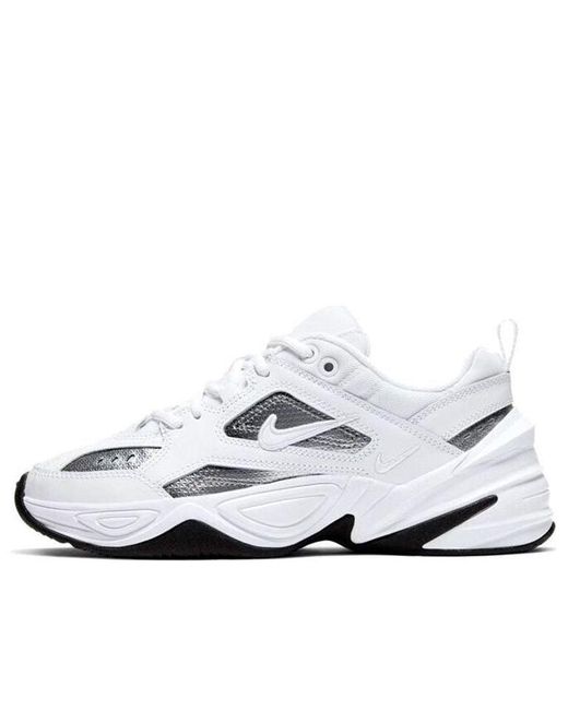 Nike White (Wmns) M2K Tekno Ess 'Metallic'
