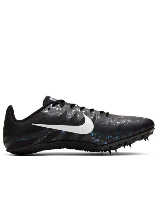 Nike Black Air Zoom Rival S 9 Spikes Fog Speckled' for men