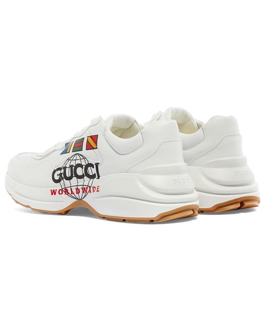Gucci White Rhyton 'Worldwide for men