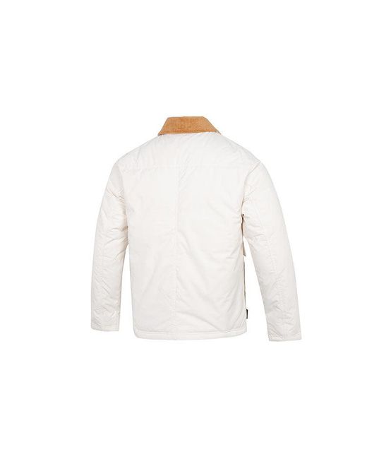 PUMA White Downtown Padded Jacket for men