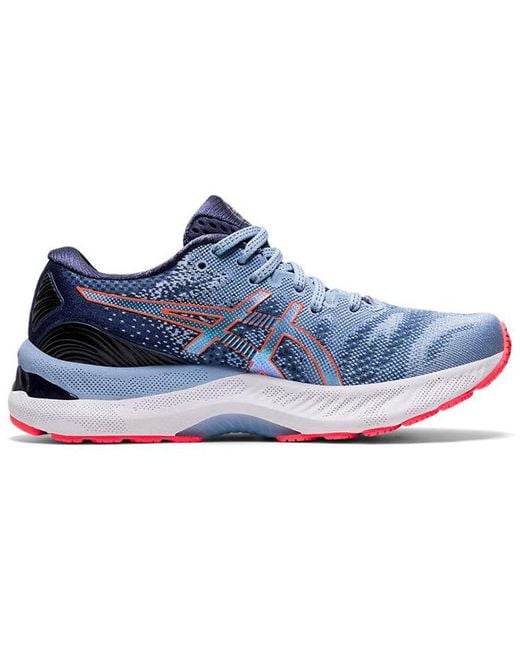 Asics Blue (Wmns) Gel Nimbus 23 Wide 'Mist Blazing Coral'