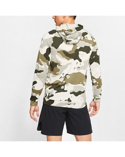Nike Gray Dri-Fit Sports Training Quick Dry Hooded Jacket for men