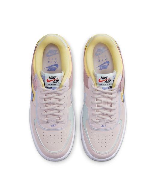 Nike White (Wmns) Air Force 1 Shadow 'Light Soft'