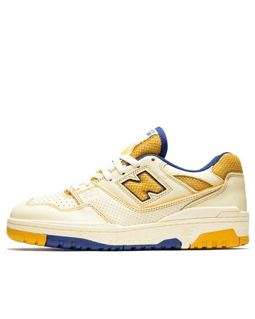 New Balance Yellow X Aime Leon Dore 550 Masaryk Community Gym 'Dawn Glow' for men
