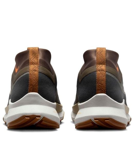 Nike Brown React Pegasus Trail 4 Gtx 'Anthracite Ale' for men