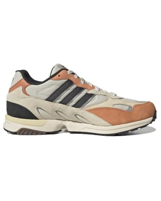 Adidas White Originals Torsion Super Shoes 'Chalk Carbon' for men
