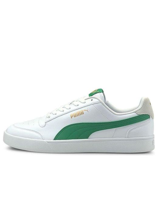PUMA Green Shuffle Sneakers for men