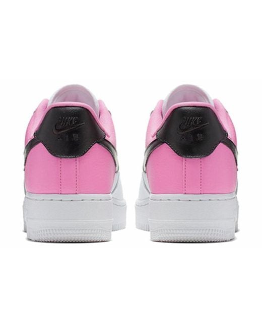Nike White (Wmns) Air Force 1 Low Se 'Basketball Pins Rose'