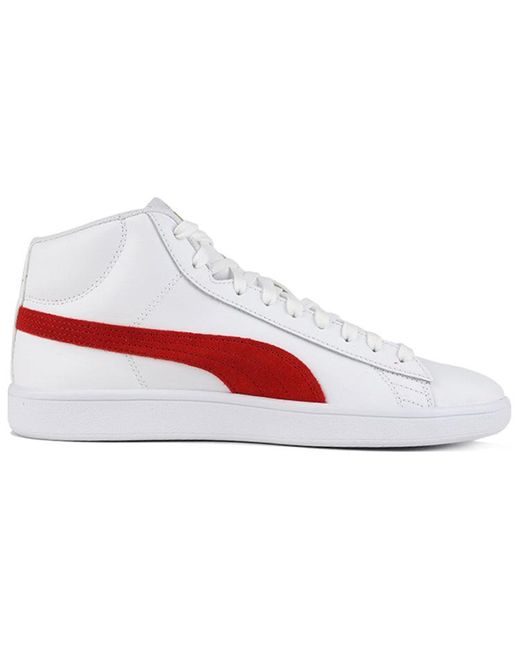 PUMA White Smash V2 Mid L for men