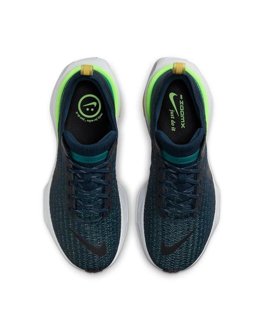 Nike Blue Zoomx Invincible 3 'Armory Geode' for men