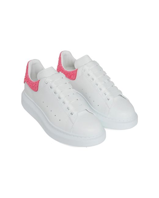 McQueen White (Wmns) Oversized Sneaker Glitter'
