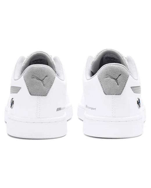 PUMA White Bmw Motorsport X Smash V2 for men